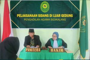 Pengadilan Agama Sidikalang Gelar Sidang Keliling, Permudah Akses Keadilan bagi Masyarakat